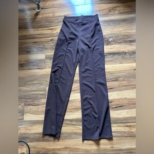 Elegant Brown Women's Pants